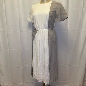 ASOS - Dress - Gray/ White